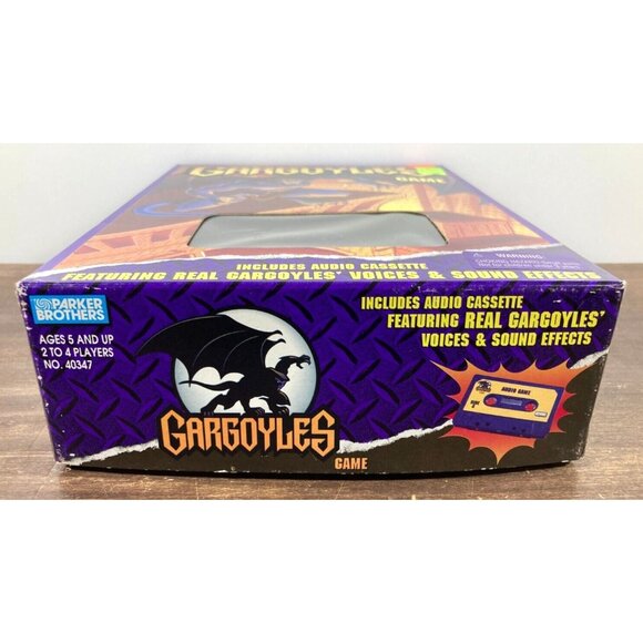Vintage 1995 Gargoyles Audio Cassette Board Game Parker Brothers New In Box - Picture 3 of 11